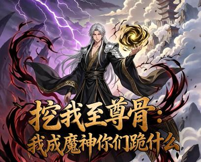 挖我至尊骨，我成魔神你們跪什么動態漫畫
